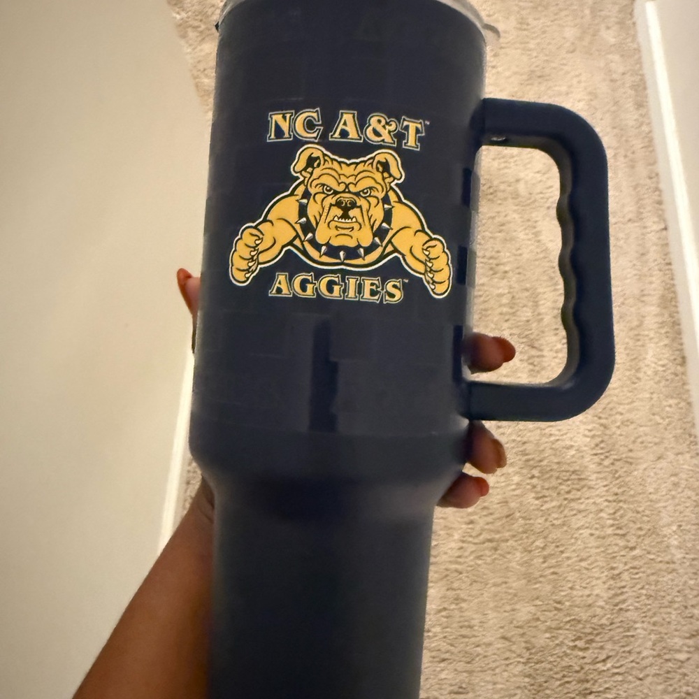 NC A&T Aggies Blue Travel Mug